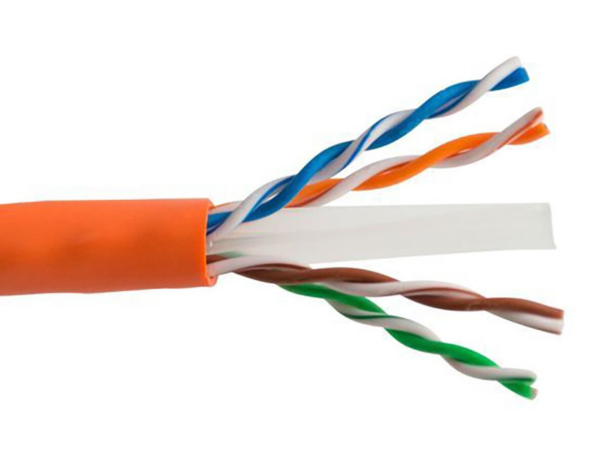 ICRealtime CAT6A-OR CAT6A UTP – 10GBASE-T, 600 MHz 23AWG SOLID BC 4PR UTP CABLE, ORANGE