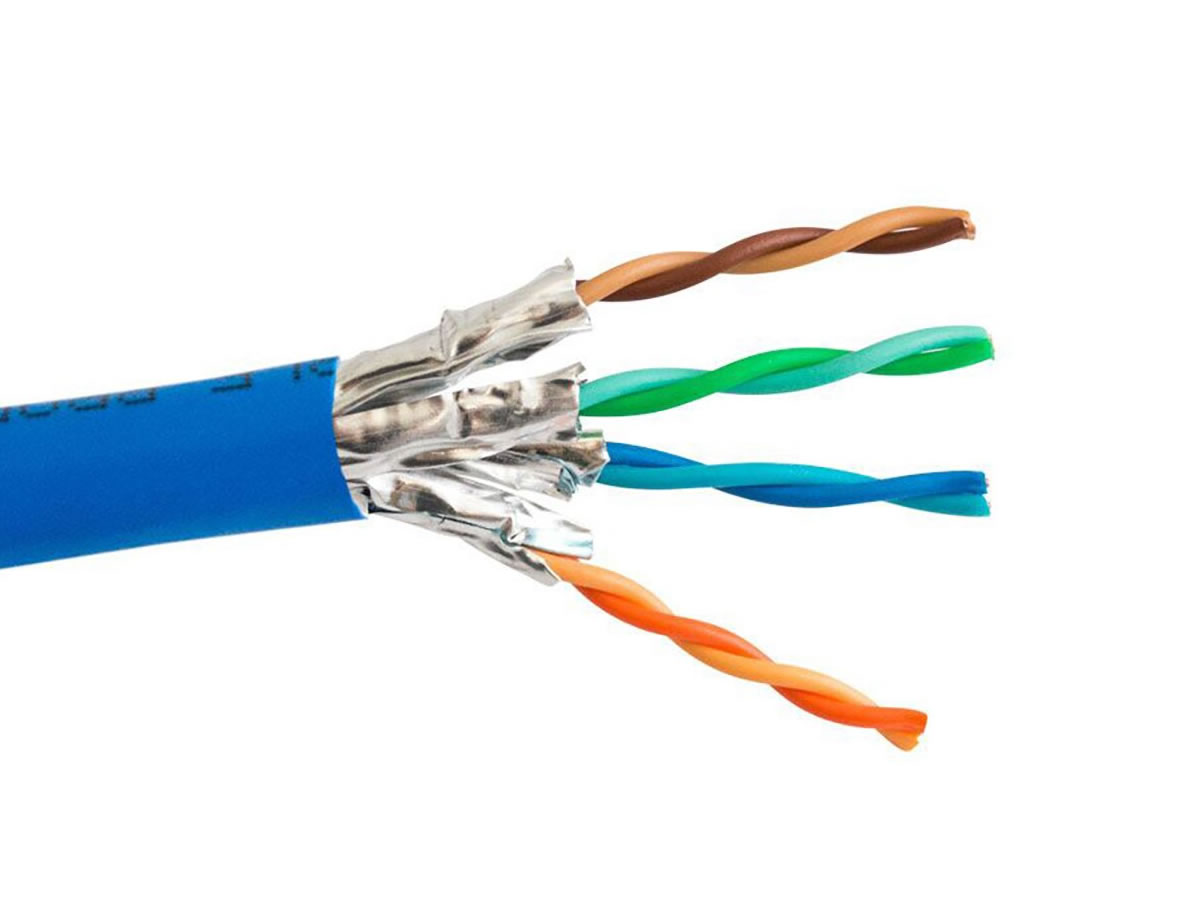 ICRealtime CAT6A-U/FTP-BL CAT6A U/FTP- 10GBASE-T, 600MHz 23AWG SOLID BC,PVC JKT- BLUE- 1000 FT SPOOL