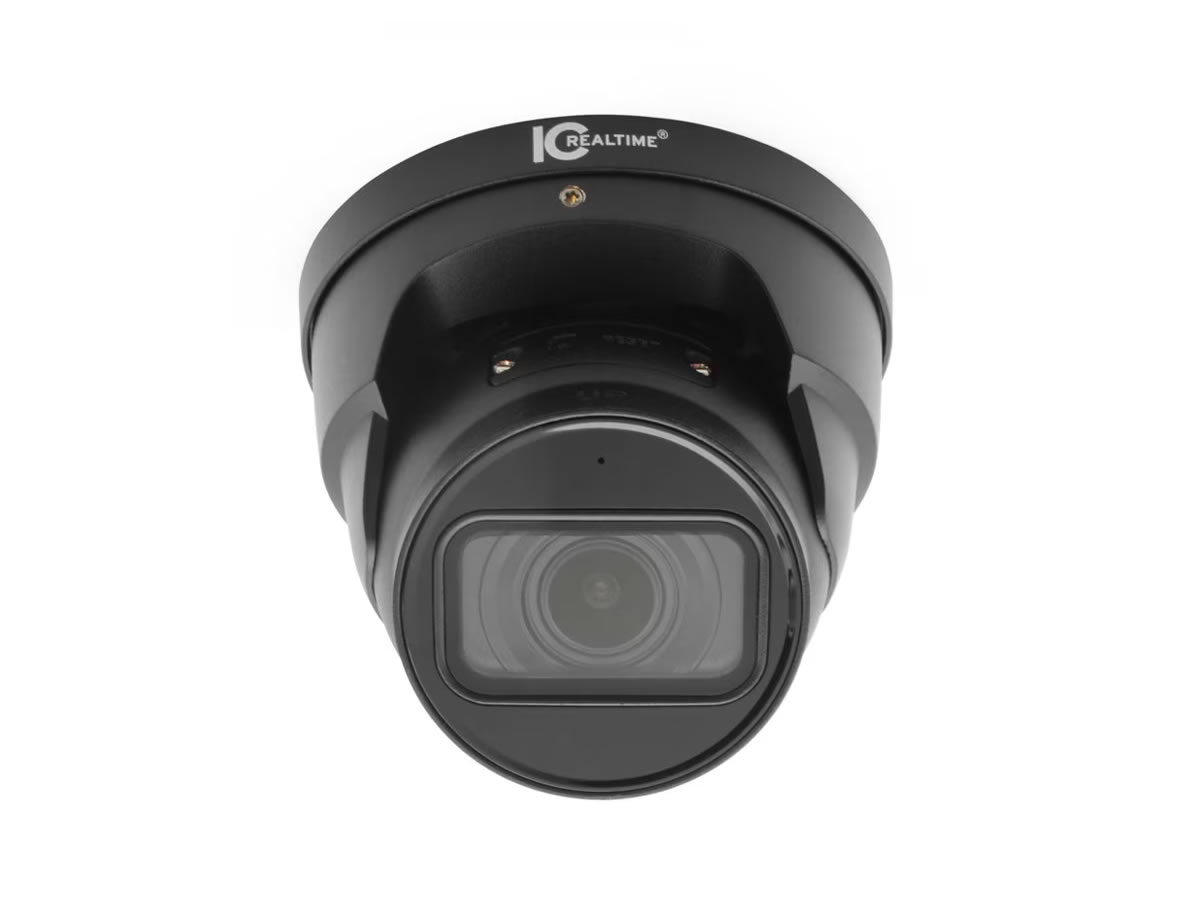 ICRealtime IPEL-E80V-IRB3 8MP 4K Starlight Vandal Eyeball Dome / Motorized 2.7-13.5mm / AI Detection / IP67