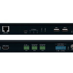 Key Digital KD-IP922DEC-II 4K AV over IP System Decoder with PoE/Open API Control Ports/Analog Audio De-Embedding and Pre-Amp