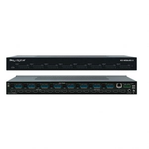 Key Digital KD-MS8x8G-2 8x8 4K HDMI Matrix Switcher / Audio Switching / Audio De-Embedding