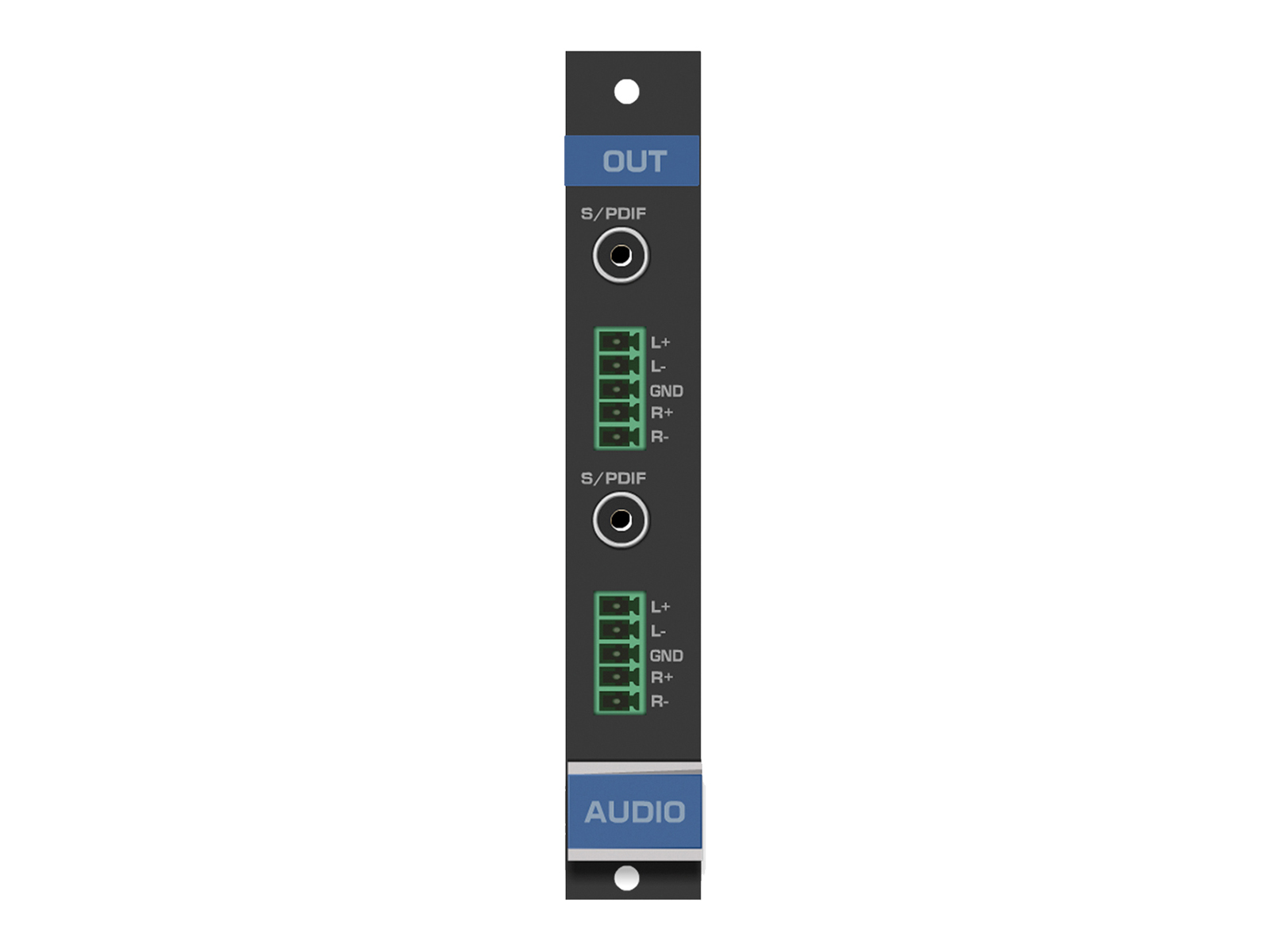 Kramer AAD-OUT2-F16 2-Output Analog and Digital Audio Card (F-16)