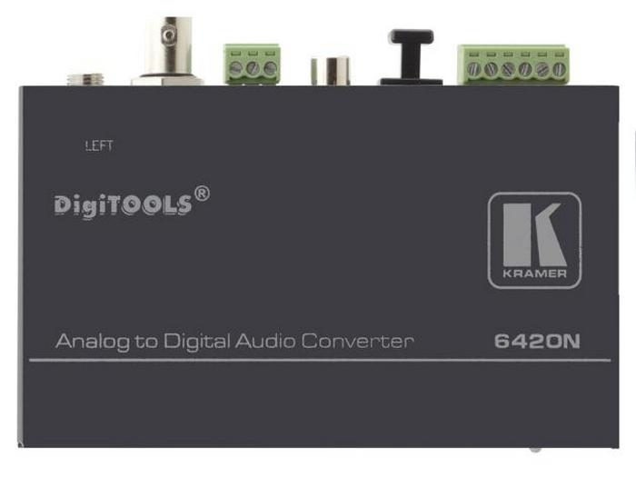 Kramer 6420N Balanced Stereo Audio to Digital Audio Format Converter