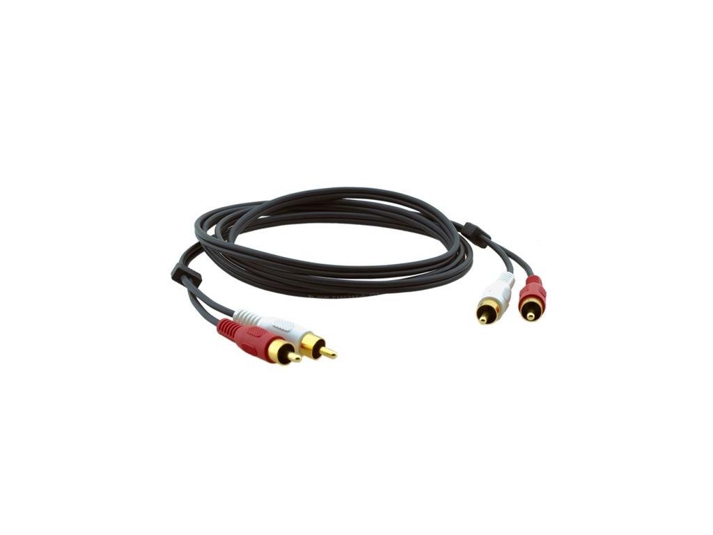Kramer C-2RAM/2RAM-25 2 RCA (M) to 2 RCA (M) Audio Cable – 25ft