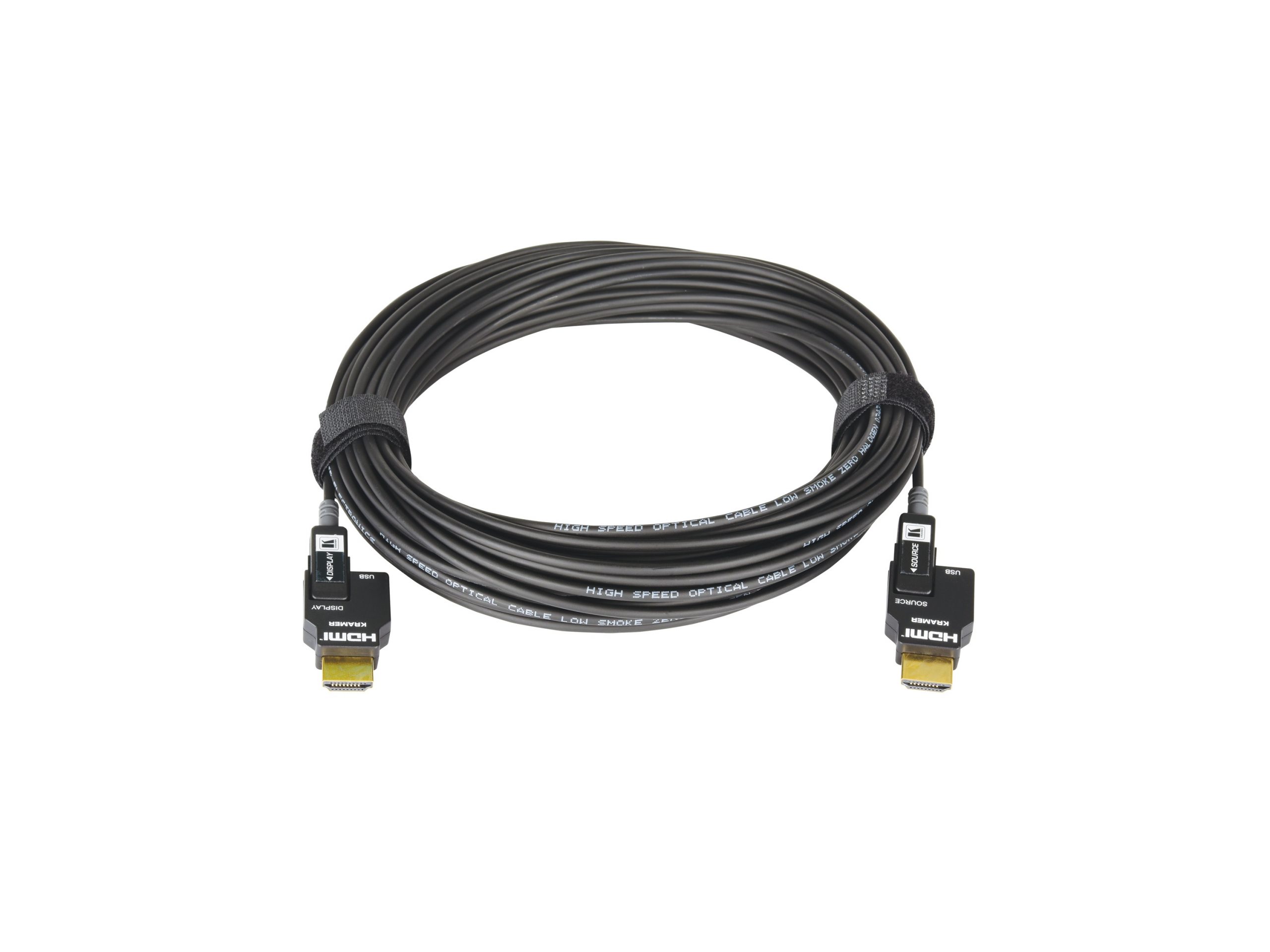 Kramer CLS-AOCH/60-230 Active Plugable Optical HDMI Cable/LSHF-230ft