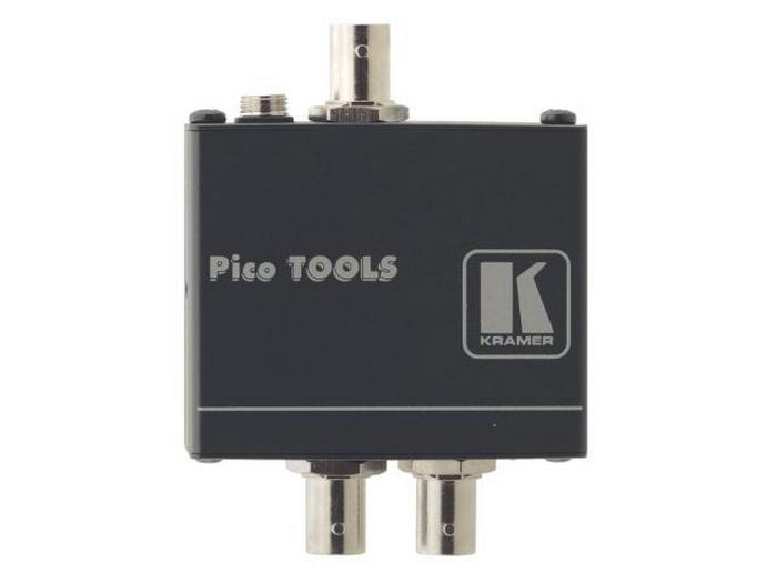 Kramer PT-102VN 1×2 Composite Video Distribution Amplifier / 430MHz Bandwidth / Gain / EQ Controls / Pico TOOLS