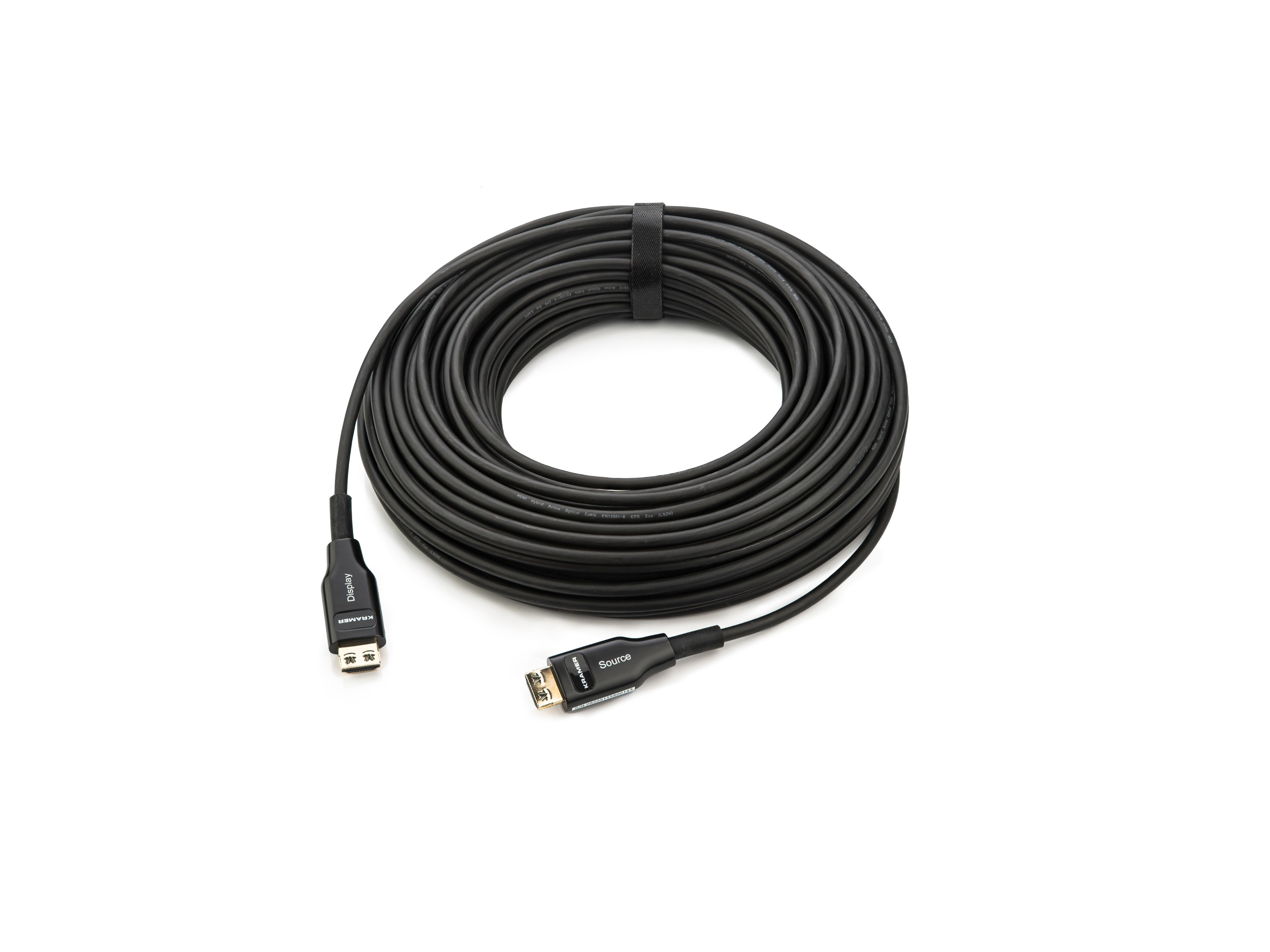 Kramer CP-AOCH/UF-295 90m/295ft 8K/60Hz Ultra High-Speed HDMI Optic Hybrid Cable-Plenum Rated