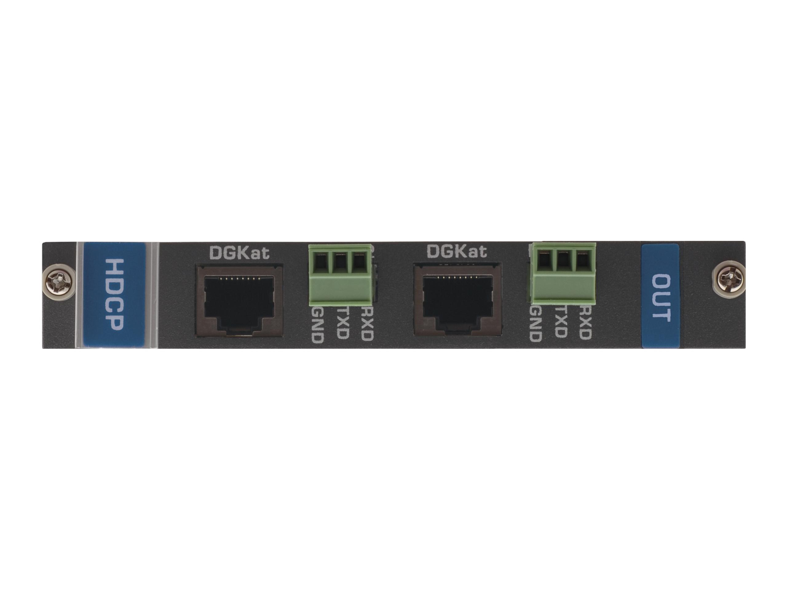 Kramer DGKat-OUT2-F16/STANDALONE 2-Output HDMI/RS-232 Input over DGKat Card (F-16)
