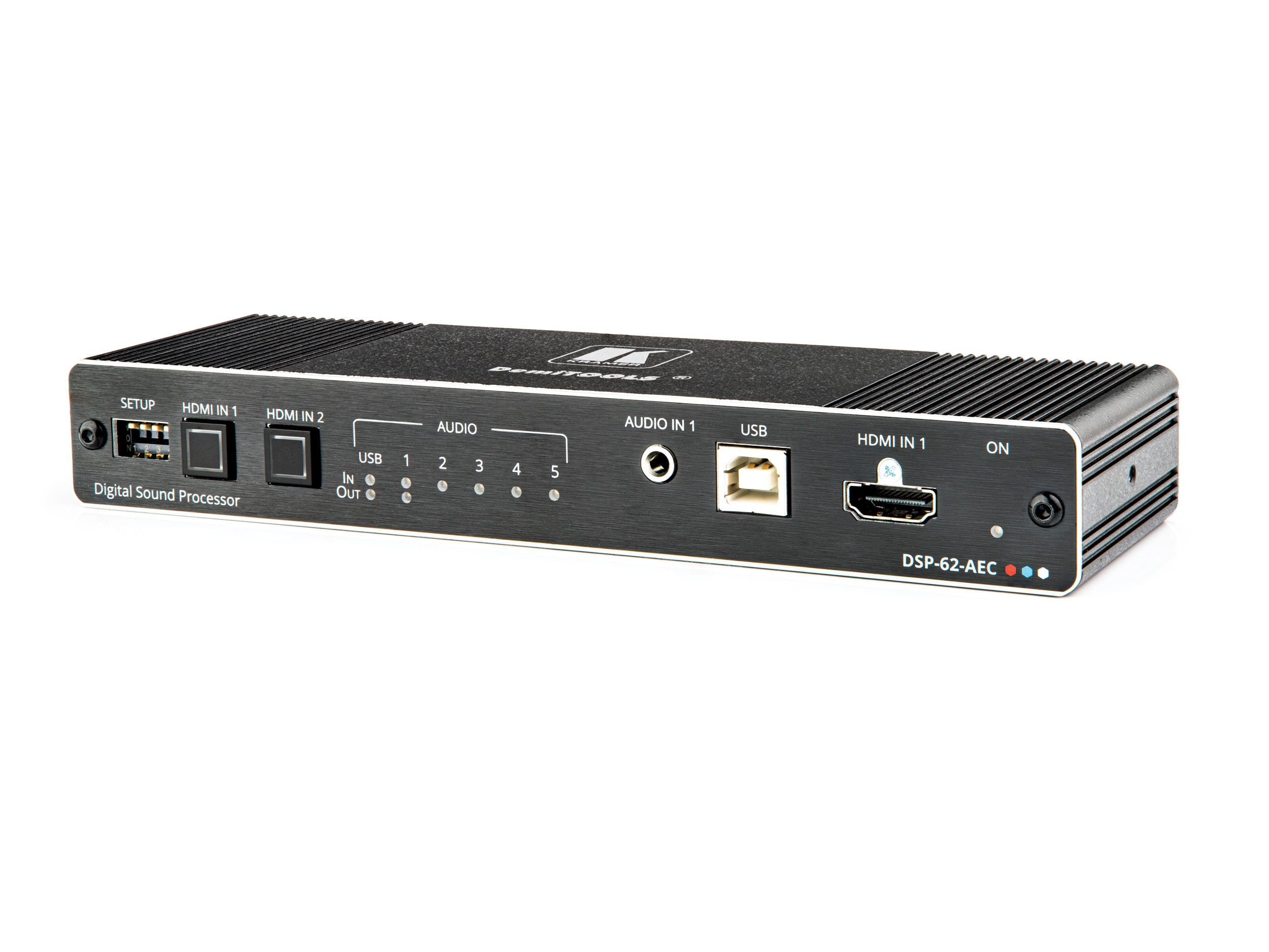 Kramer DSP-62-AEC 6×2 PoE Audio Matrix with DSP and AEC