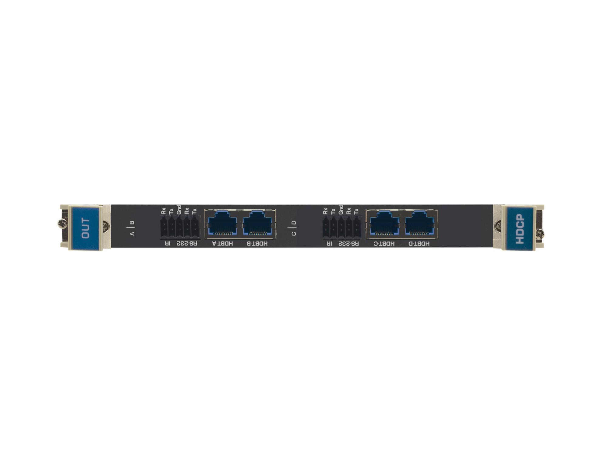 Kramer DT-OUT4-F32 4–Channel 4K60 HDMI over Long Reach HDBaseT Output Card