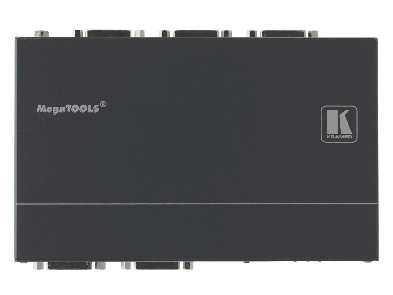 Kramer VM-400HDCPxl 1×4 DVI Distribution Amplifier / 4 Outputs / 10.2 Gbps / 4K@60 (4:2:0) / HDCP