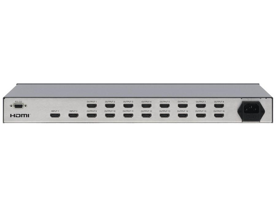Kramer VM-216H 2×1 HDMI Distribution Amplifier 1×16 6.75Gbps HDCP 3D Pass-Through RS232 / IR