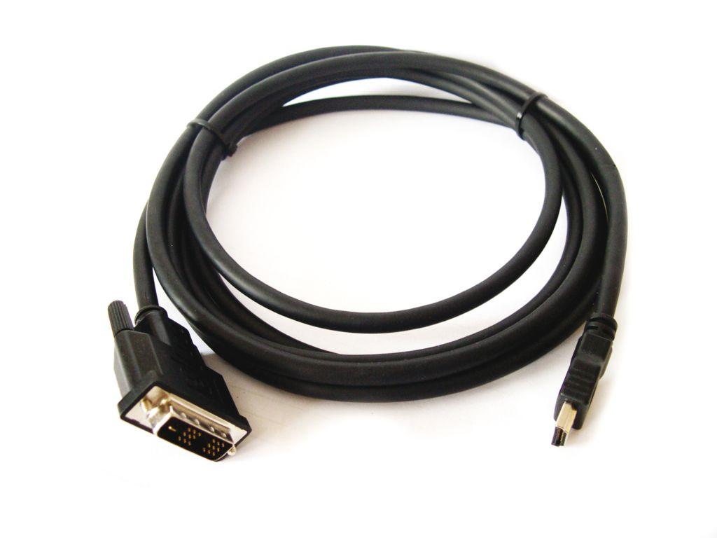 Kramer C-HM/DM-25 HDMI (M) to DVI-D (M) Cable – 25ft