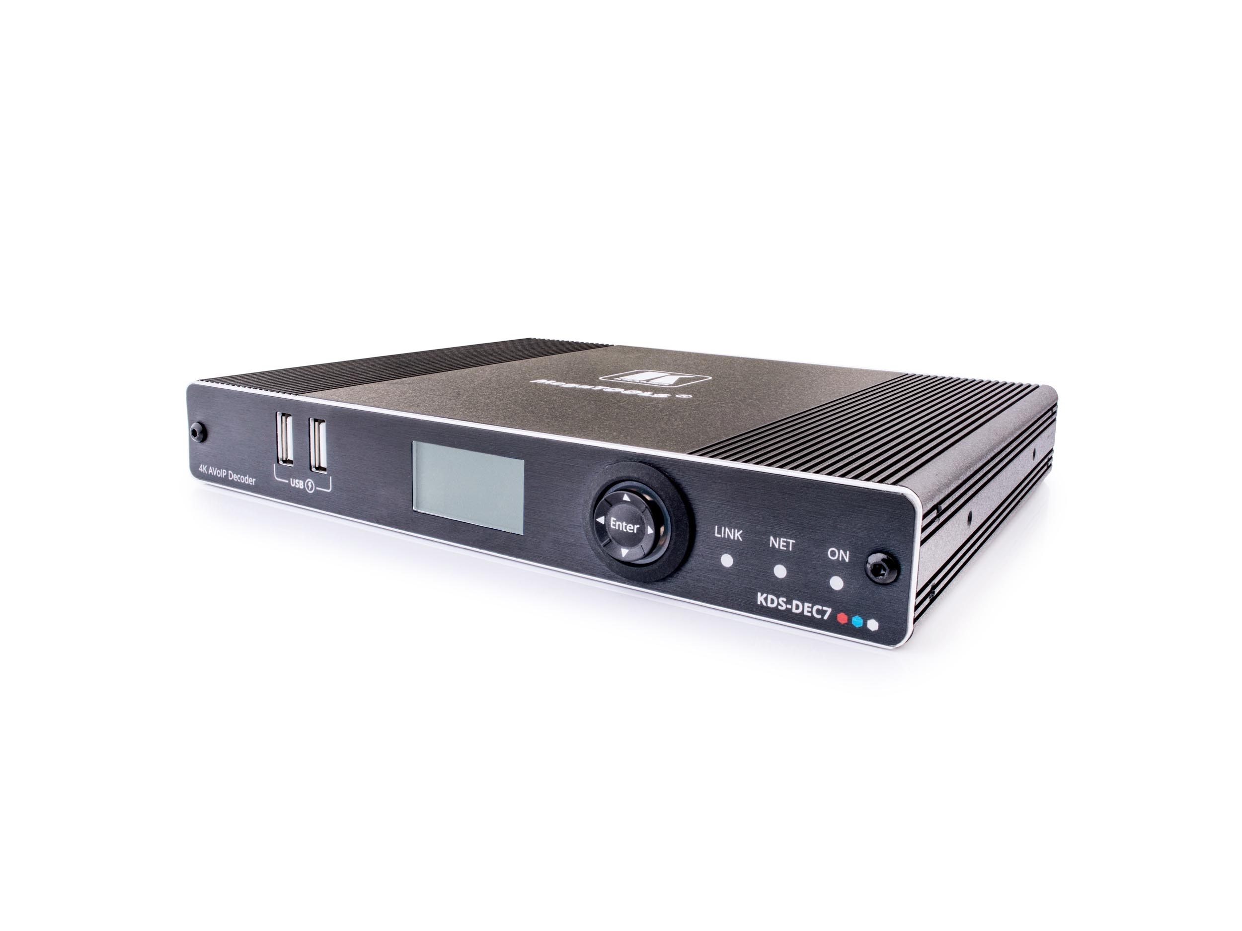 Kramer KDS-DEC7 High-Performance/Highly-Scalable AVoIP Decoder for 4K60 HDR10 over 1G Network
