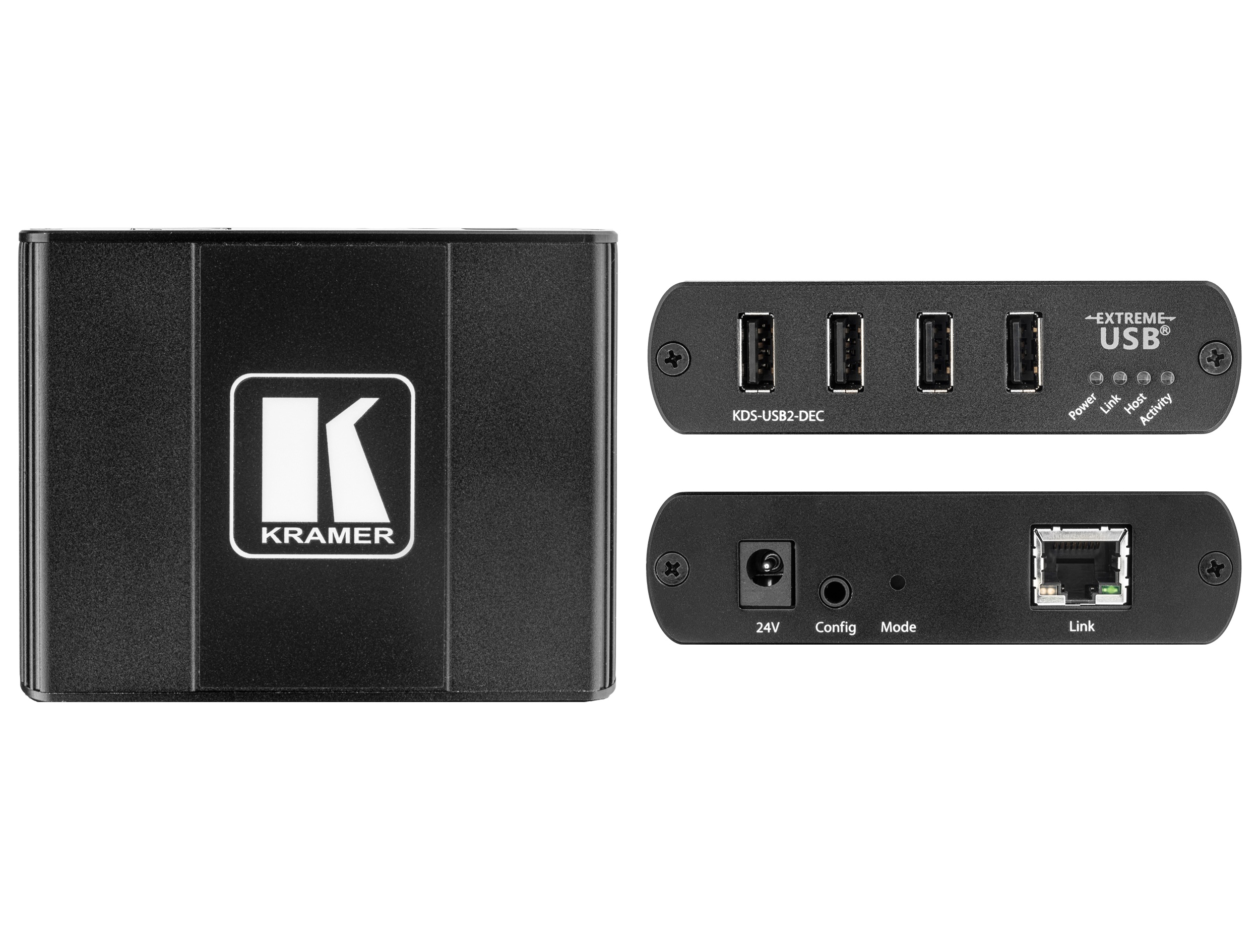 Kramer KDS-USB2 USB 2.0 High-Speed Extension Encoder/Decoder Kit - Image 2