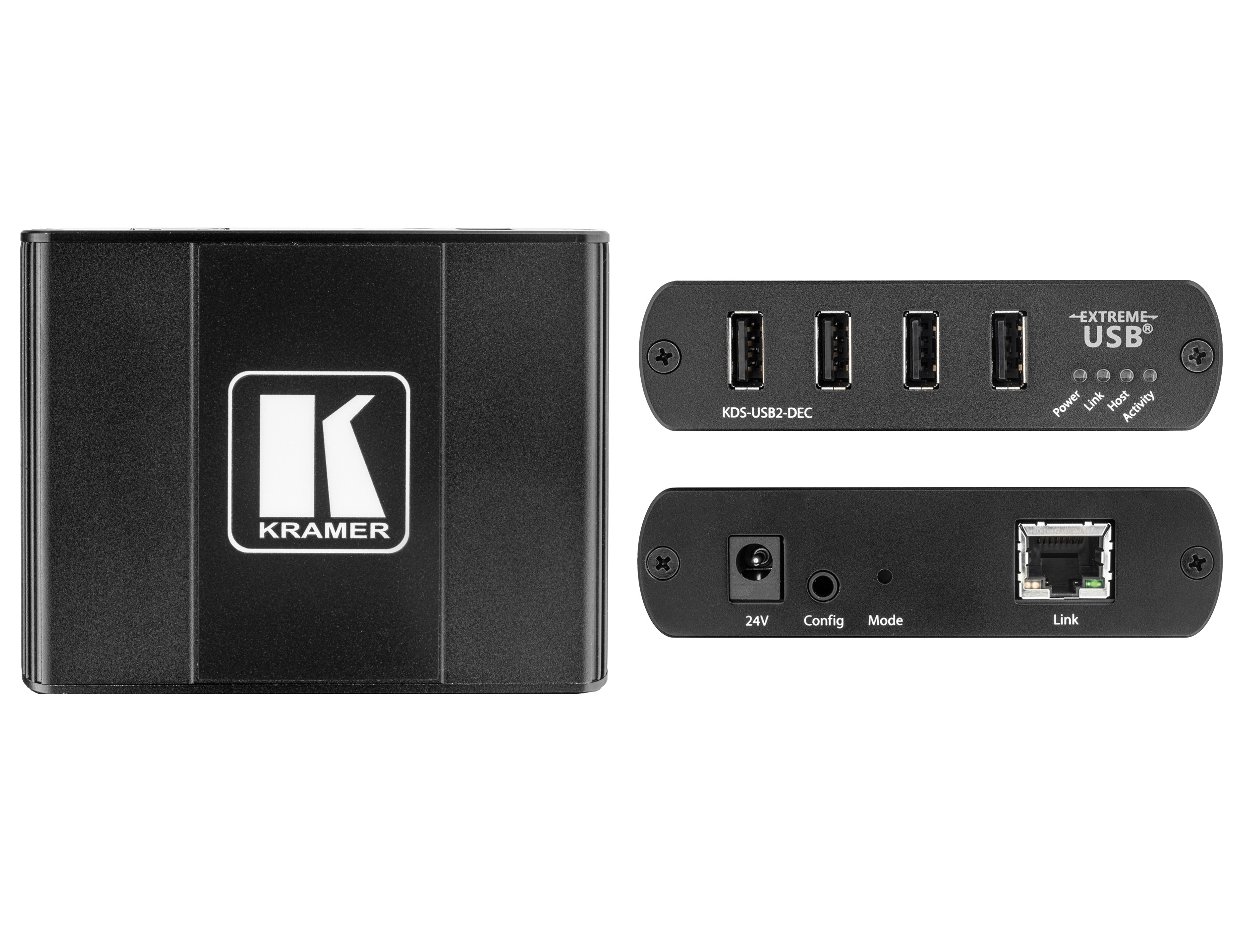 Kramer KDS-USB2-DEC USB 2.0 High-Speed Extension Decoder - Image 2