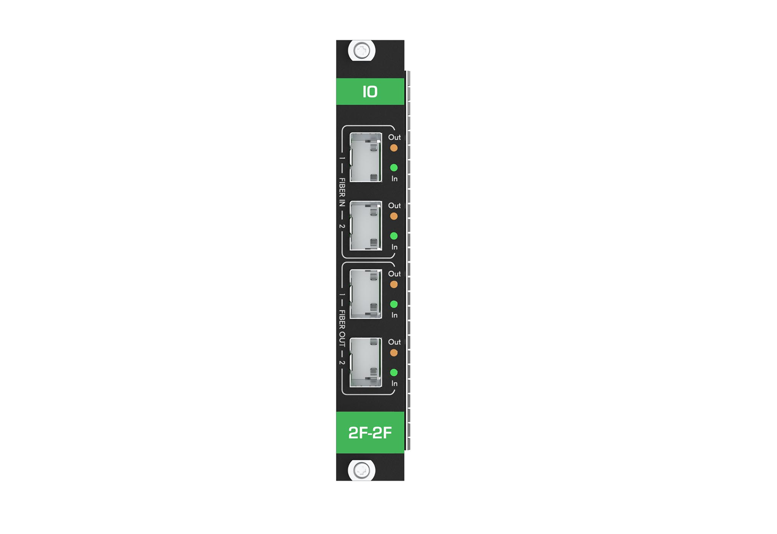 Kramer MC3-2F-2F 4K60 4:4:4 HDMI Fiber Optic Modular Card Dual Inputs/Outputs