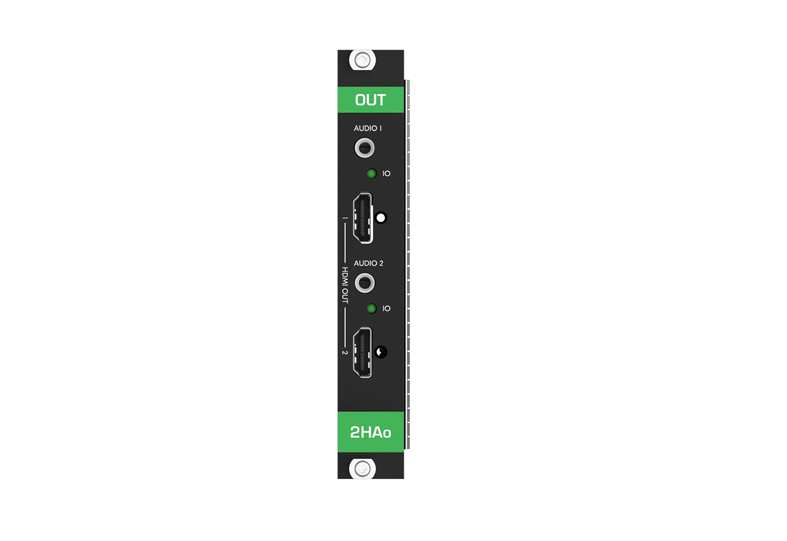 Kramer MC3-2HAO 4K60 HDMI Dual Output Card/Analog Audio/HDCP 2.2/18Gbps