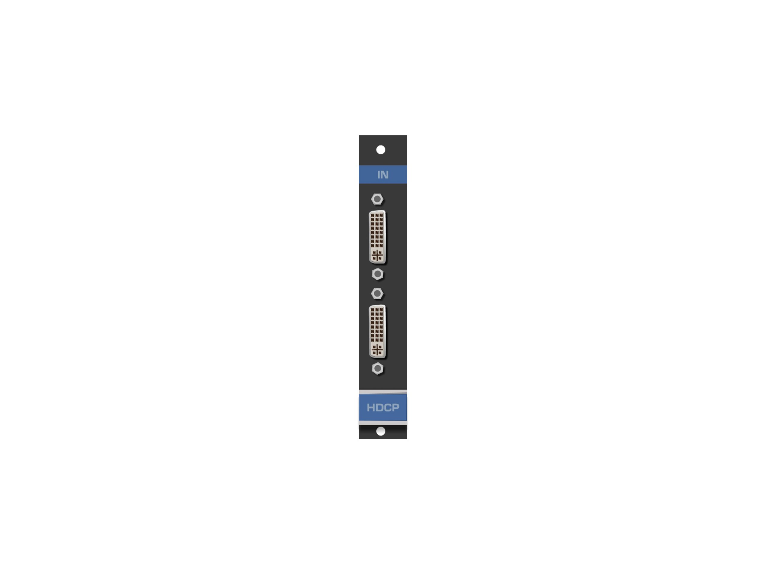 Kramer HDCP-IN2-F16/STANDALONE 2-Channel HDCP HDMI over DVI Input Card / 6.75Gbps Total / 3D Pass-Through