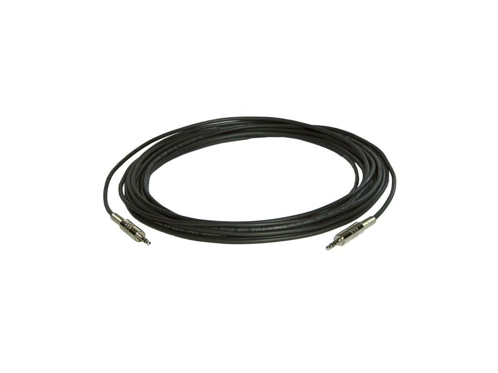 Kramer CP-A35M/A35M-50 3.5mm (M) to 3.5mm (M) Stereo Audio Plenum Cable – 50ft