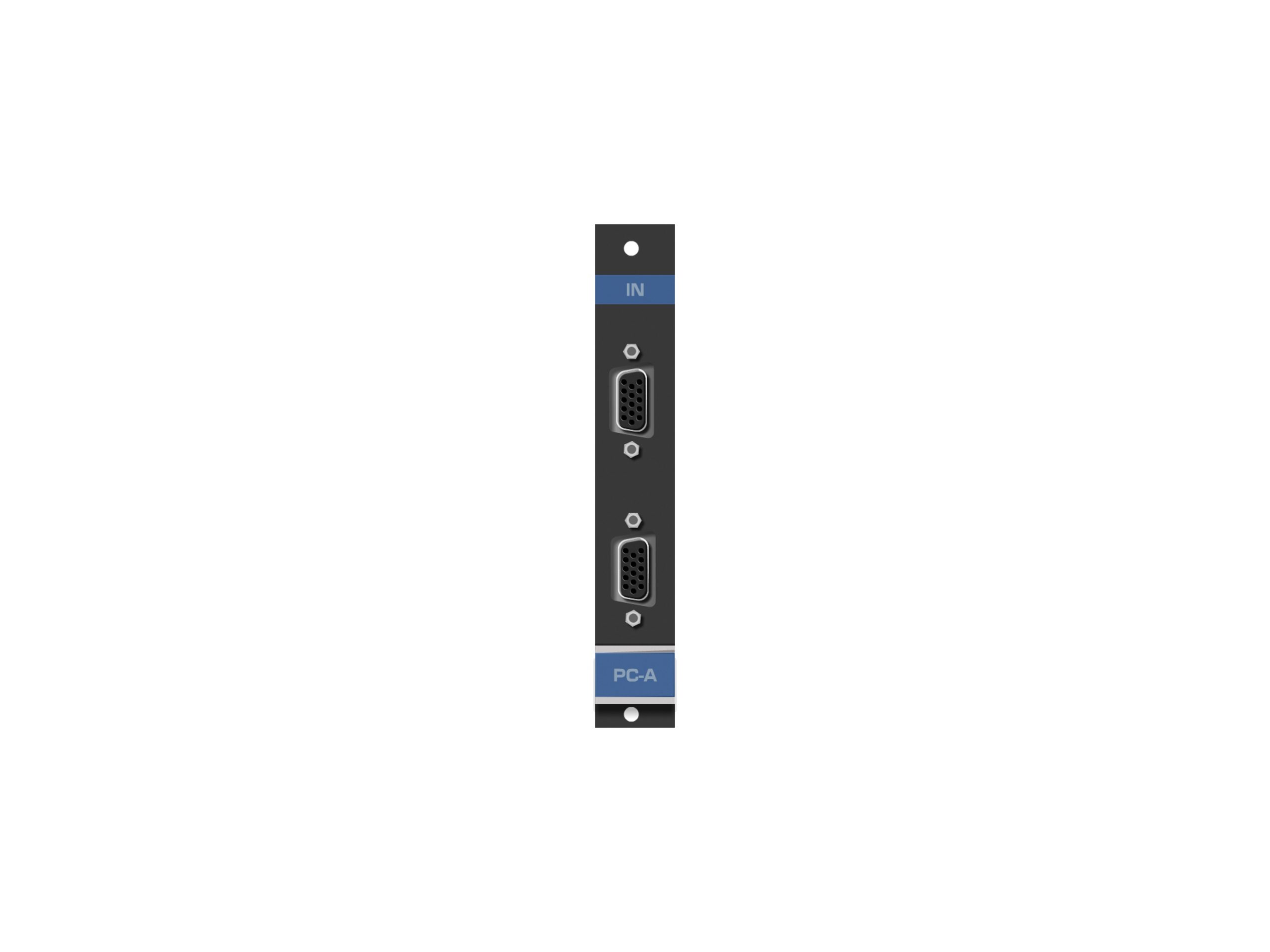 Kramer VGAA-IN2-F34 2-Channel VGA Input Card / Analog Audio Break-In / 450MHz / HDTV Compatible