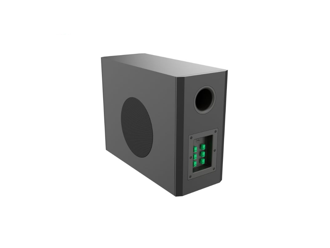 Kramer WM-8P-SUB 8in Passive Wall-Mount Subwoofer / 80W Continuous / 4x Satellite Outputs / 8ohm 70V 100V