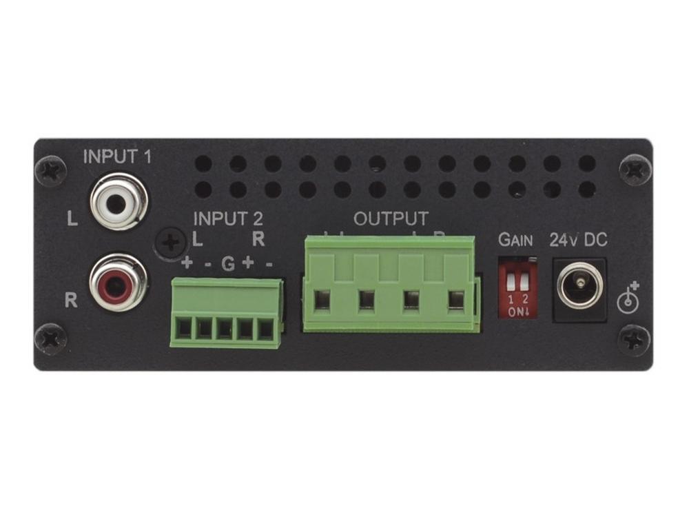 Kramer 907xl Stereo Audio Power Amplifier/Mixer (40 Watts per Channel)
