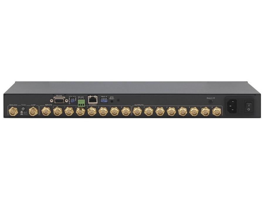 Kramer VS-88HDxl 8×8 3G HD-SDI Matrix Switcher – Vertical Interval Switching / Reclocked Outputs / RS-232 / Ethernet