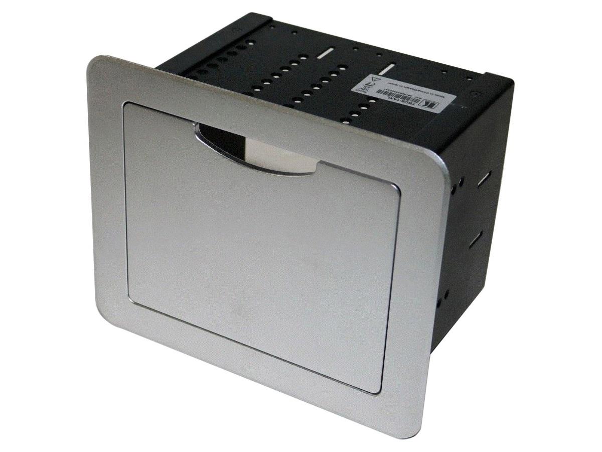 Kramer TBUS-1AXL(BA) Table Mount Modular Multi-Connection Solution/Brushed Clear Aluminum Top