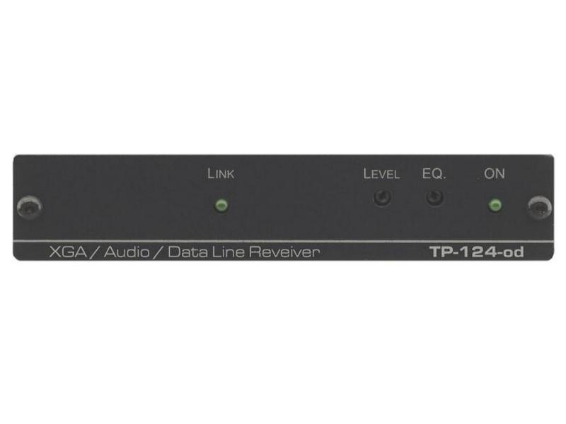 Kramer TP-124-od-b VGA Video/Stereo and S/PDIF Audio and RS-232 over Twisted Pair Receiver with EMP Protection - Image 3