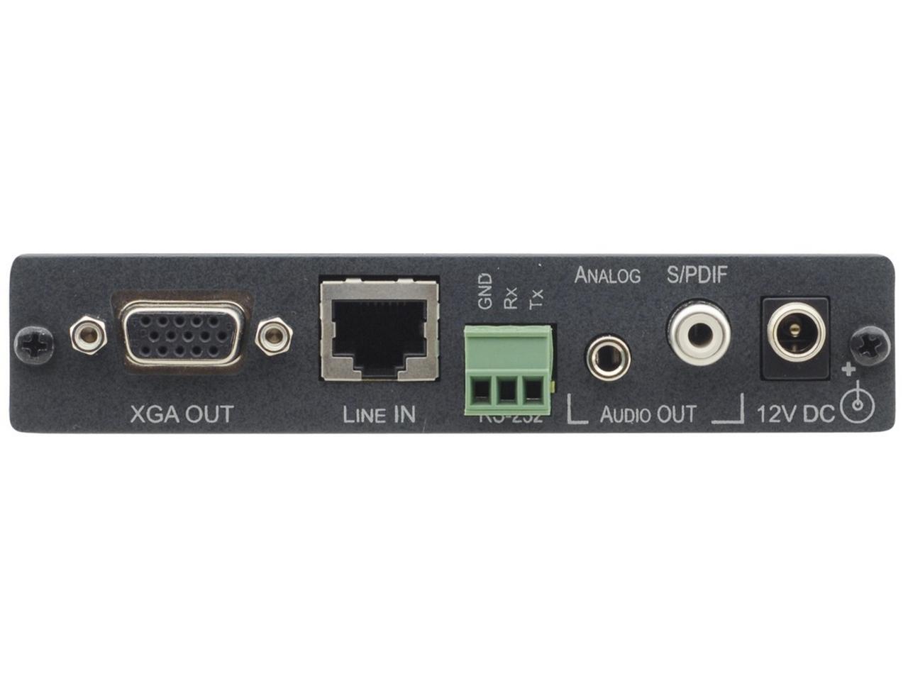 Kramer TP-126xl VGA/Stereo Audio/RS-232 over Cat5 Extender(Receiver)+EDID