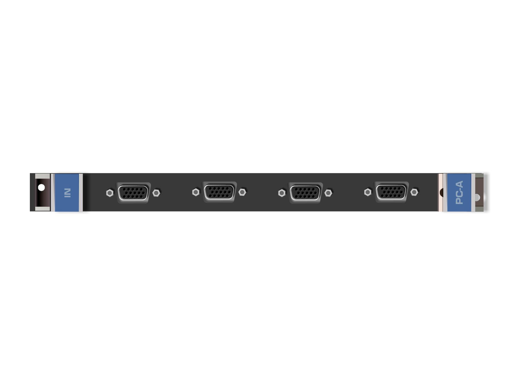 Kramer VGAA-IN4-F32 4-Input VGA with Analog Audio Card/F-32