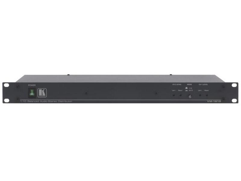 Kramer VM-1610 1x10 Balanced Stereo Audio Distribution Amplifier - Image 2