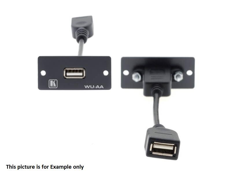 Kramer WU-AA(W) USB-A to USB-A Insert/White