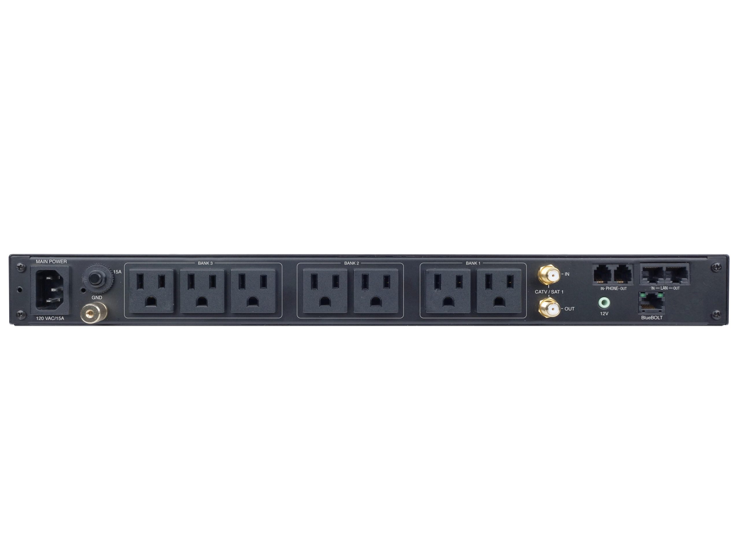 Panamax M4000-PRO 15A Power Conditioner/8 Outlets In 3 Controllable Banks - Image 2