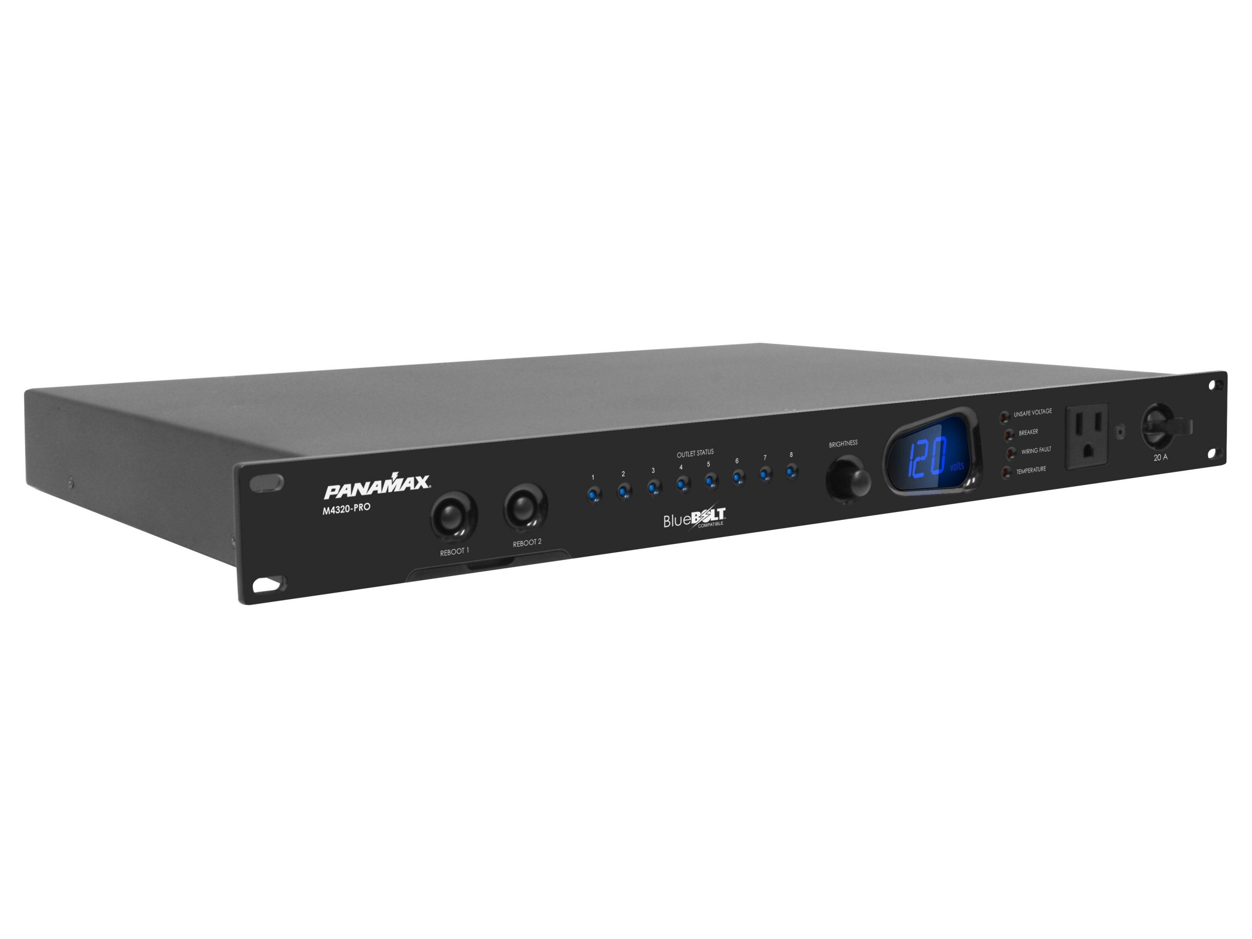 Panamax M4320-PRO 20A Power Conditioner/8 Individually Controlled Outlets