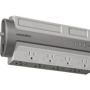 Panamax M8-EX 8 AC Outlets / Noise Filtration / Surge Protection / 15A 120VAC / 8 ft Cord