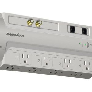 Panamax SP8-AV 8-Outlet Surge Protector / AC Telco Coax Protection / 6 ft Cord 15A