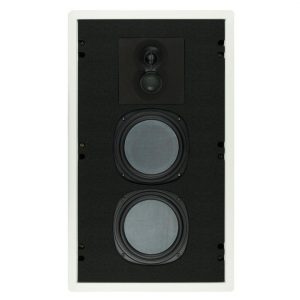 Phase Technology CI130 Dual 6.5in 3-Way In-Wall Speaker / 45Hz-22kHz / 91 dB Sensitivity