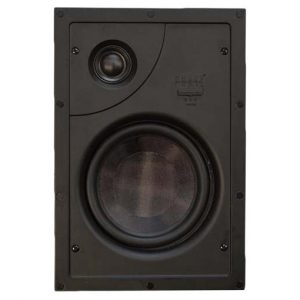 Phase Technology CI20X 6.5 in 2-Way In-Wall Speaker / Pivoting Tweeter / 48Hz-20kHz / Paintable Micro-Flange Grille