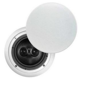Phase Technology CS-8R 8in 2-Way In-Ceiling Speaker / 8in Coaxial Polypropylene Woofer / 3/4in Pivoting Dome Tweeter
