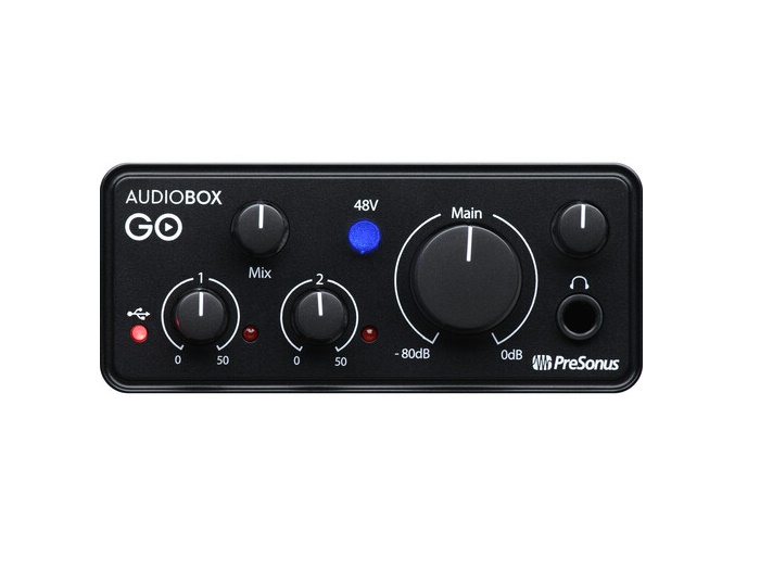 PreSonus AudioBox GO Ultracompact 2x2 USB Type-C Audio Interface - Image 2