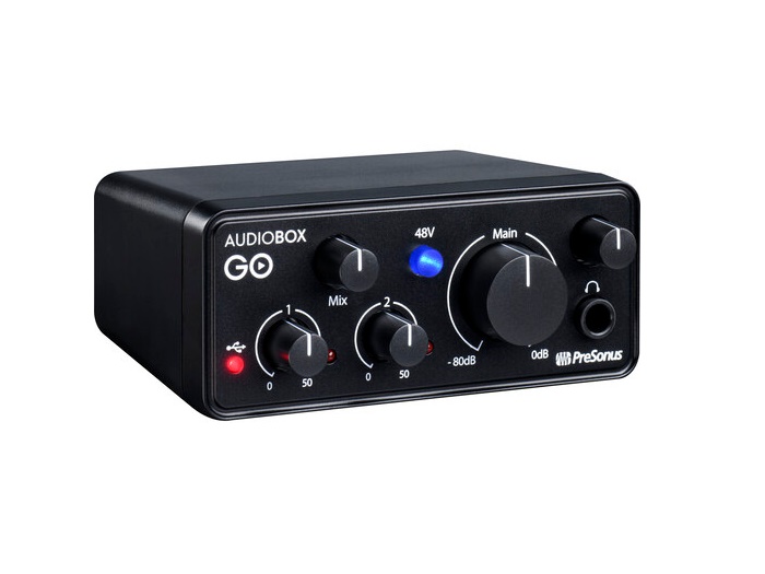 PreSonus AudioBox GO Ultracompact 2x2 USB Type-C Audio Interface - Image 4