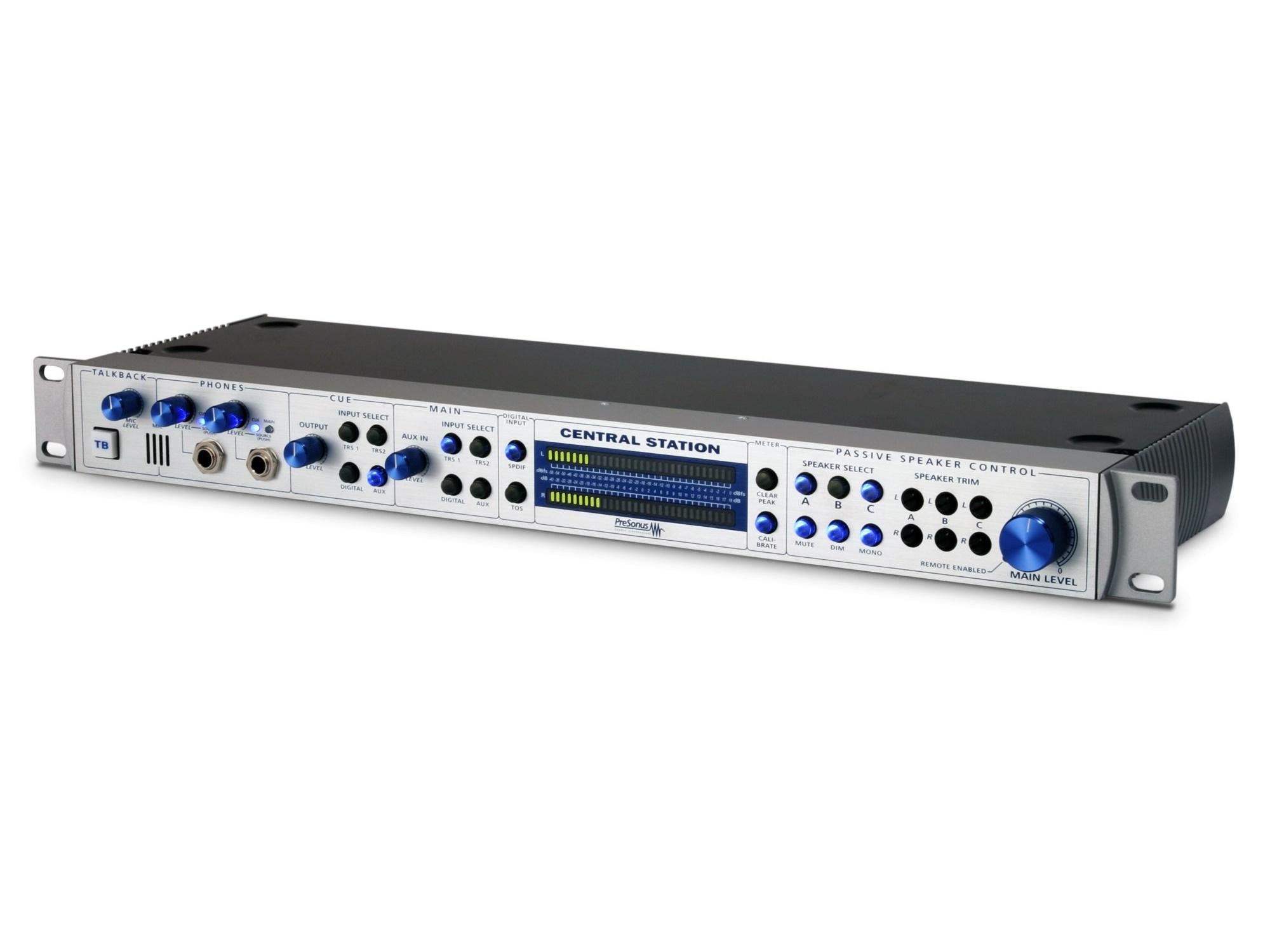 PreSonus Central Station Plus Studio Control Center with Remote