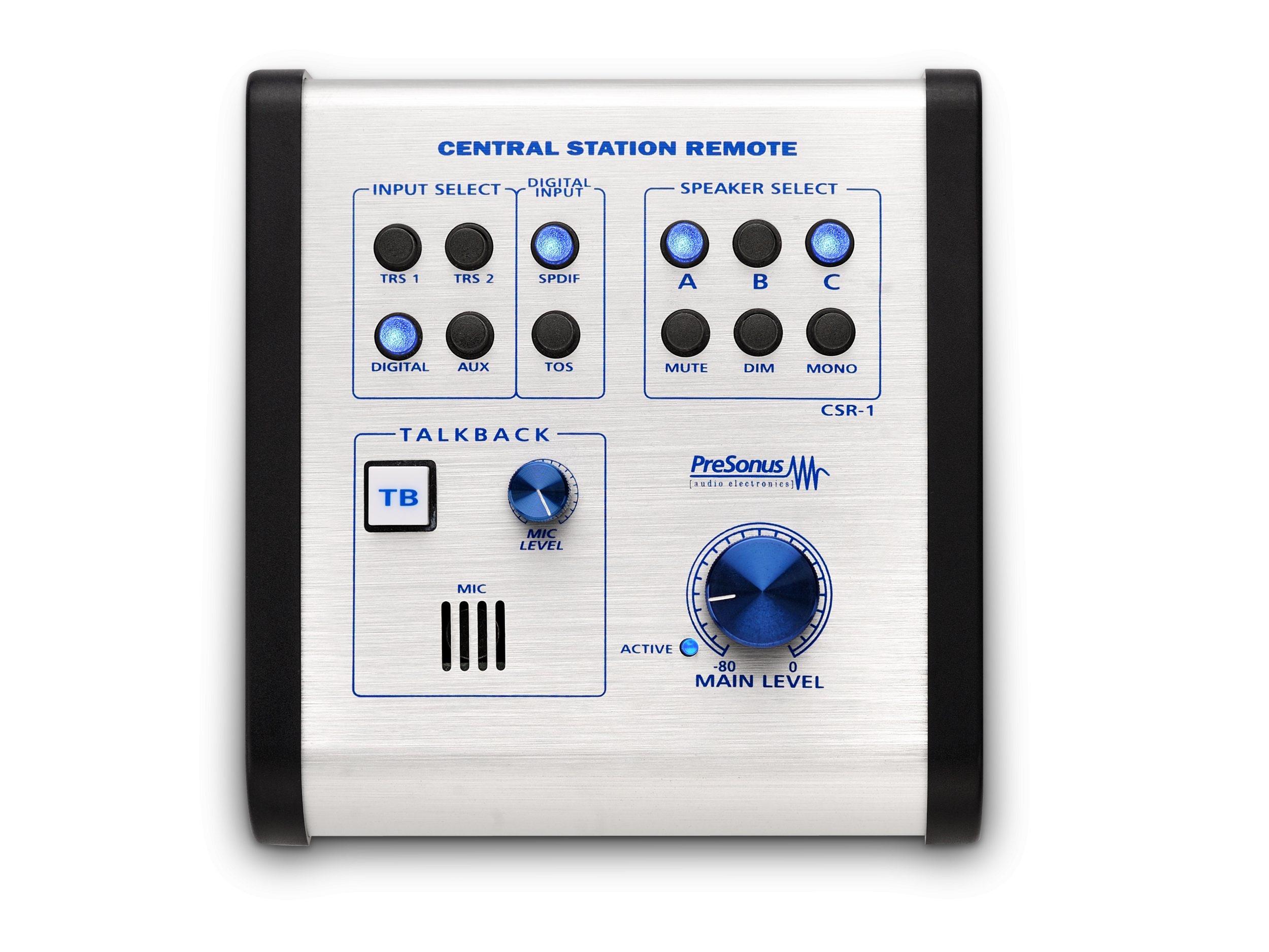 PreSonus Central Station Plus Studio Control Center with Remote - Image 4