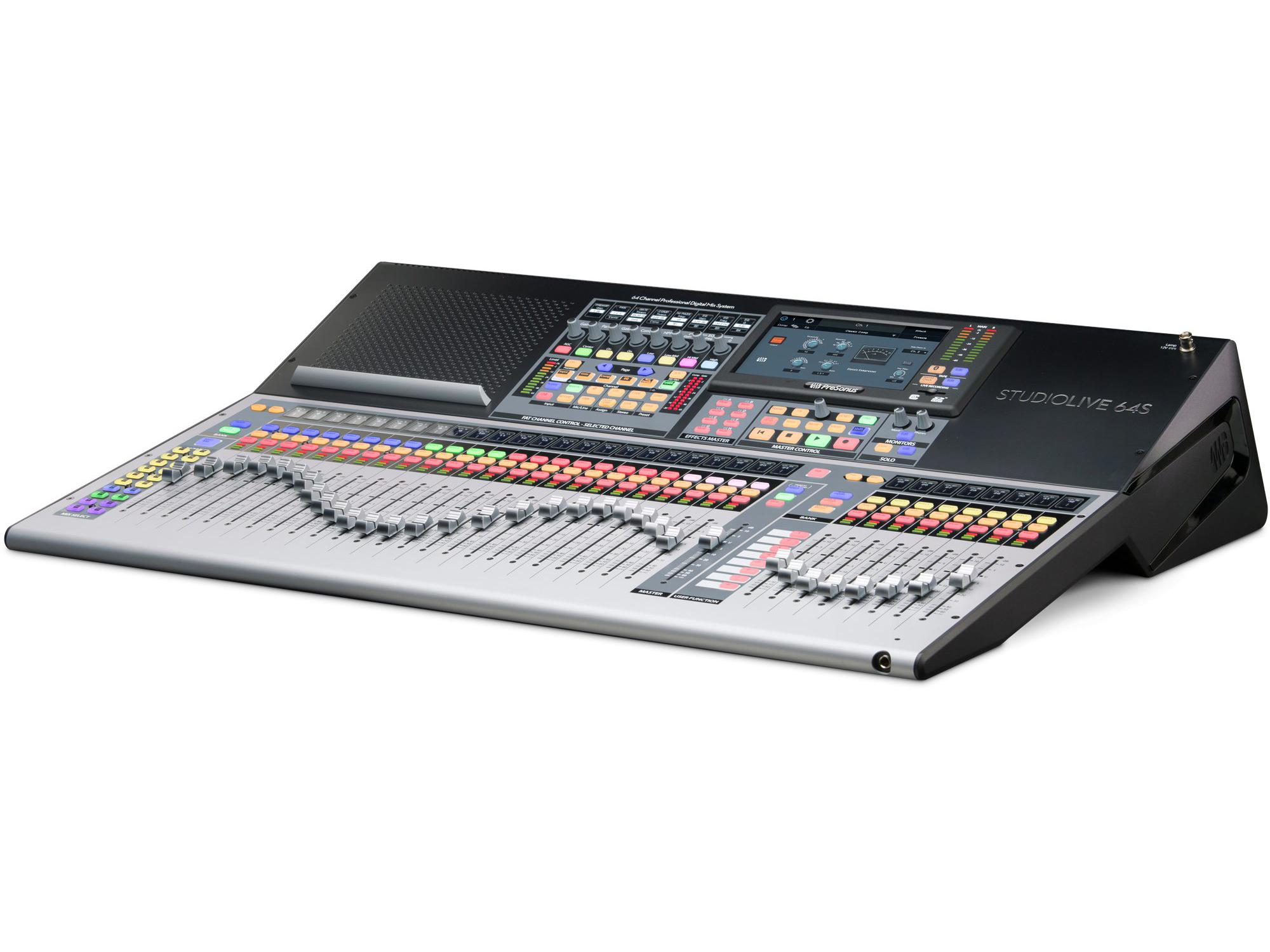 PreSonus StudioLive 64S Series III 64-channel/43-bus Digital Mixer with AVB networking and quad-core FLEX DSP Engine
