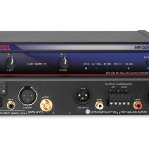 RDL HR-DAC1 24-bit 192 kHz Digital-to-Analog Converter / AES/EBU / AES-3ID / S/PDIF Optical Coax