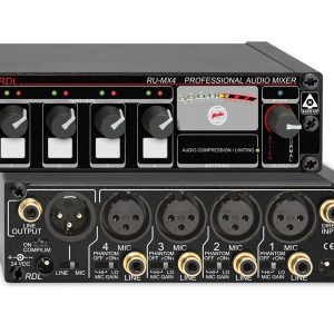 RDL RU-MX4 4-Channel Mic/Line Mixer