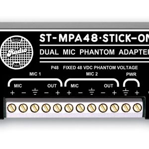 RDL ST-MPA48 2 Channel Microphone 48 V Phantom Adapter
