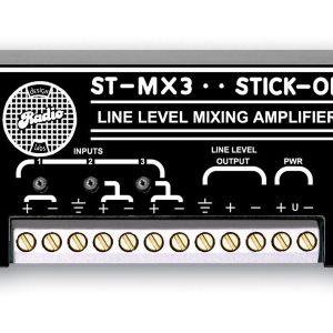 RDL ST-MX3 3-Channel Line-Level Mixer / Individual Input Gain / Balanced/Unbalanced Output